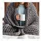 Hearth & Stone Chunky Knit Blanket | $60 | $25 Off | Amazon | Clip Coupon